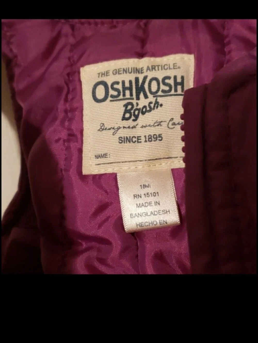 OSHKOSH Snow/Ski Overalls